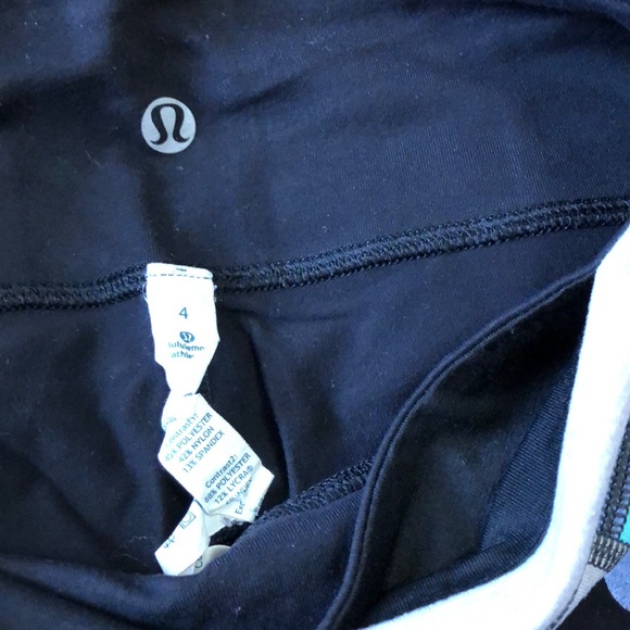 EUC SoulCycle lululemon Wunder Under Pants Sz 4 - Picture 5 of 6